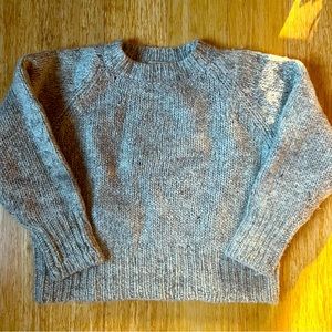Ichi Antiquities British Eagle Wool Sweater